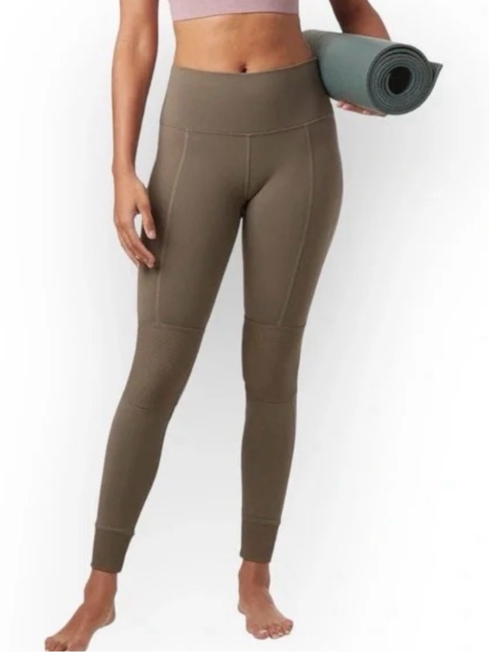Alo High Waist Avenue Legging Olive Branch Women’s XS